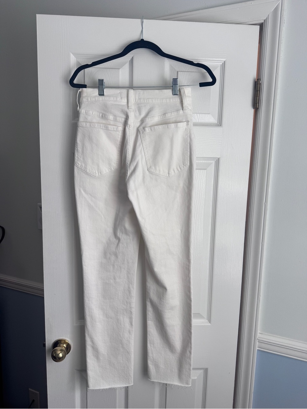 Madewell White Straight-Leg Jeans - Picture 6 of 12
